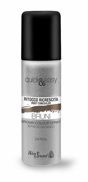 Helen Seward Quick&Easy plaukų šaknis maskuojantis purškiklis ( tamsiai rudos spalvos), 75ml