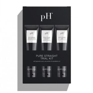 Rinkinys plaukų tiesinimui „pH Laboratories PURE STRAIGHT TRIAL KIT“